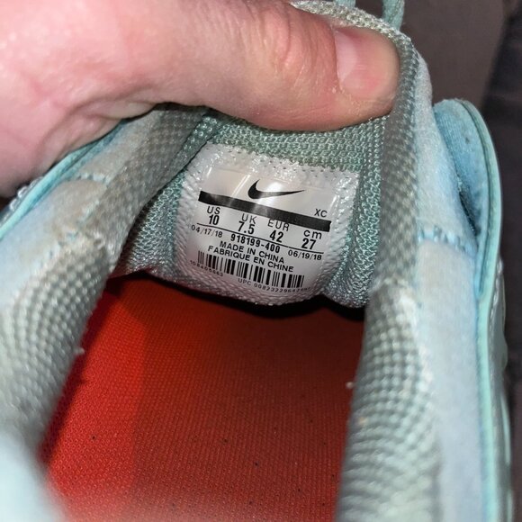 Nike Zoom Cage 3 Shoes Womens Size 10 Tennis Court 918199-400 - Picture 8 of 8